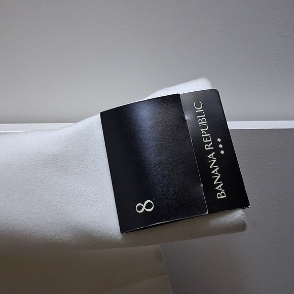 Banana Republic Sculpted Fit Washable Blazer White Size 8 SOLD OUT ONLINE - Picture 6 of 6